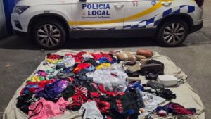 Nuevo golpe al top manta en Palma: requisados casi 600 productos falsificados