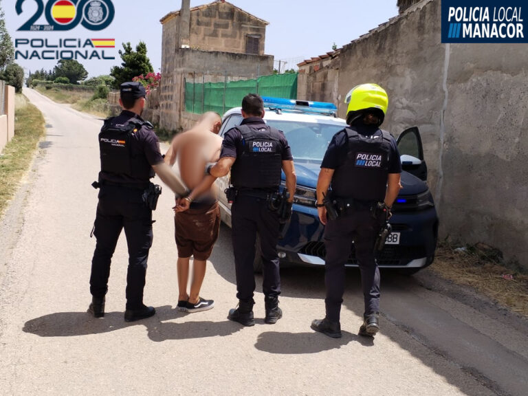 Detenido por allanamiento y amenazas