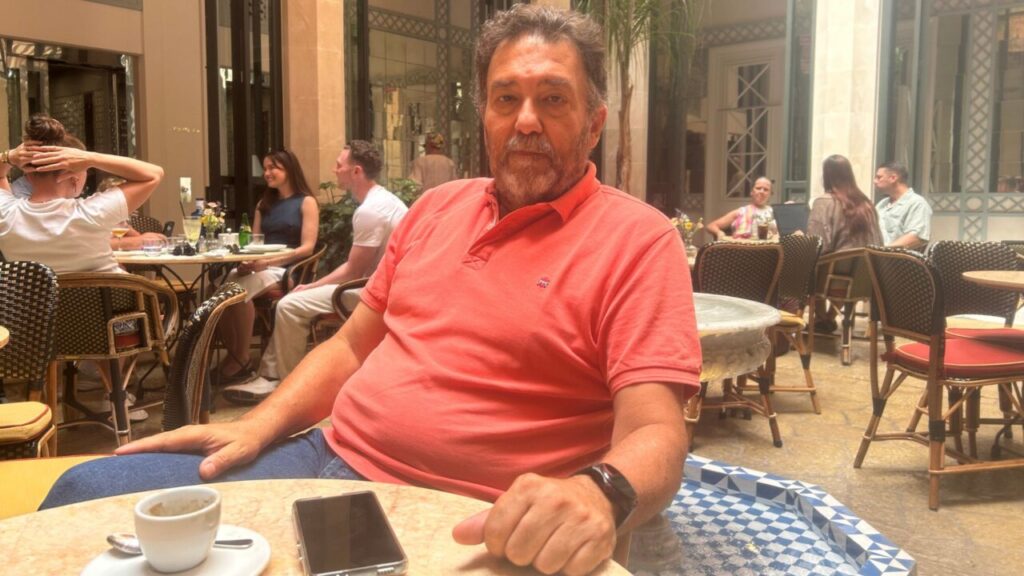 Antonio Jiménez, representante de Isla Air Express