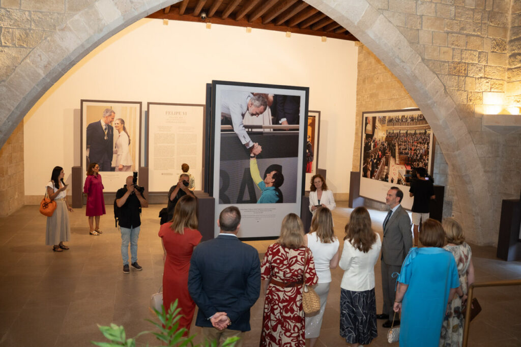 Inauguración de la exposición 'Felipe VI Almudaina