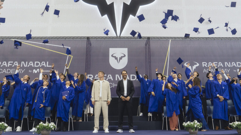 Nadal y Kroos en la Graduación
