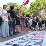 Protesta contra la masificación turística