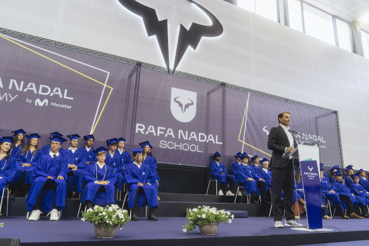 novena promoción de la Rafa Nadal Academy