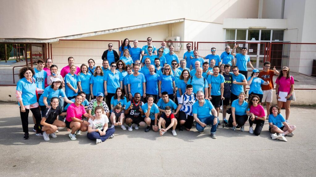 Voluntarios y Fundación mallorca Integra