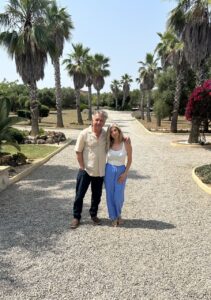 cidy amoroso junto a Xisco Barceló