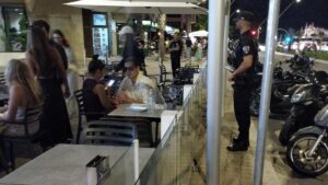 Primeras sanciones a las terrazas del nuevo Paseo Marítimo de Palma
