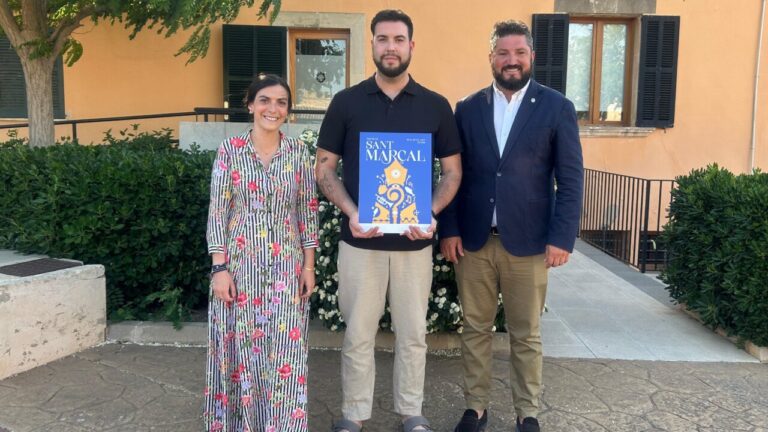 El diseñador Albert Tomàs da vida al cartel oficial de las Festes de Sant Marçal