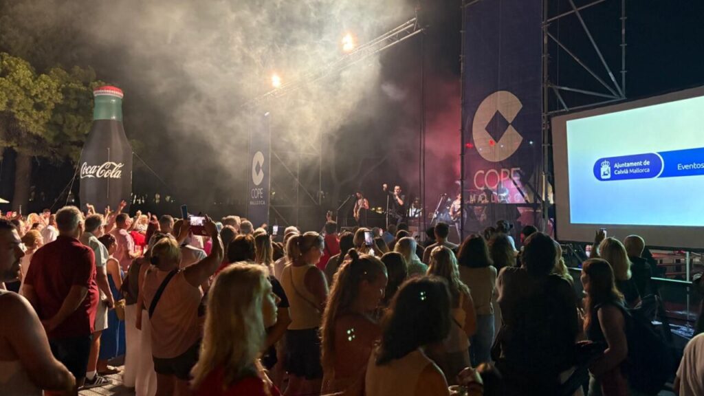Santa Ponça vibra con un exitoso concierto en la Nit de Sant Joan