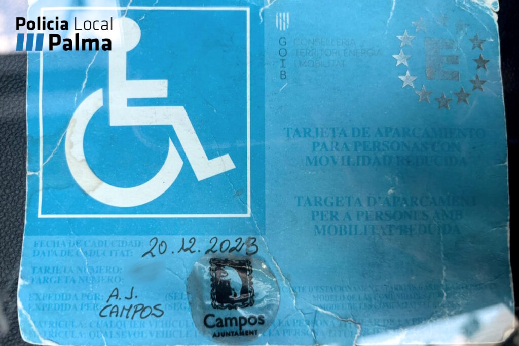 Tarjeta PMR manipulada