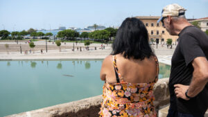 Cocodrilo en el Parc de la Mar