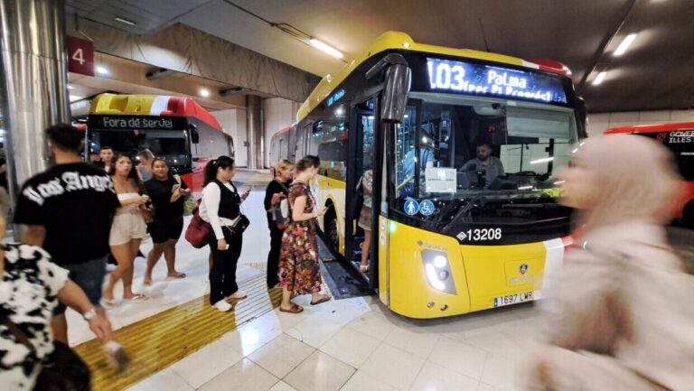 Los conductores del TIB tendrán dos descansos de 15 minutos al día