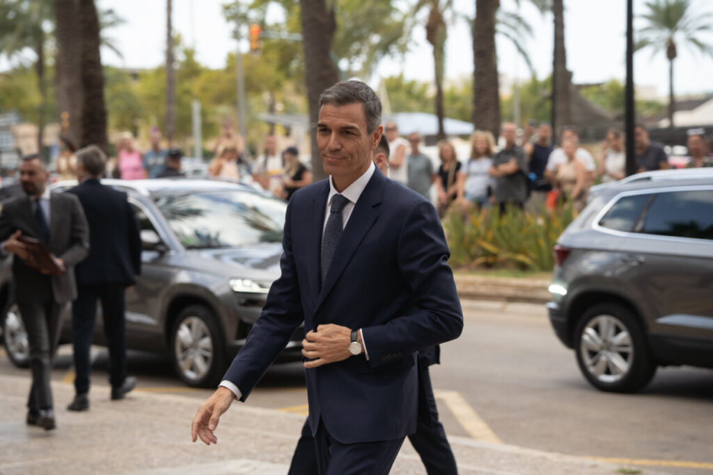 Despacho de Marga Prohens con Pedro Sanchez Despacho de Marga Prohens con Pedro Sanchez