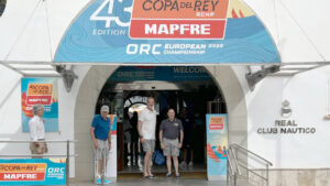 El rey Felipe VI participa en la primera regata de la Copa del Rey Mapfre en Palma