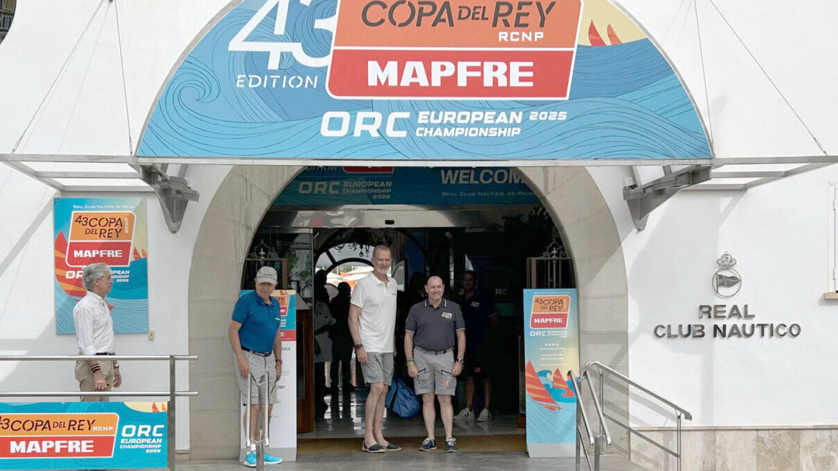 El rey Felipe VI participa en la primera regata de la Copa del Rey Mapfre en Palma