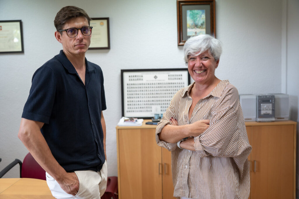 Abogados del turno de oficio de extrangeria Carlos Paton y Dolores Puertas