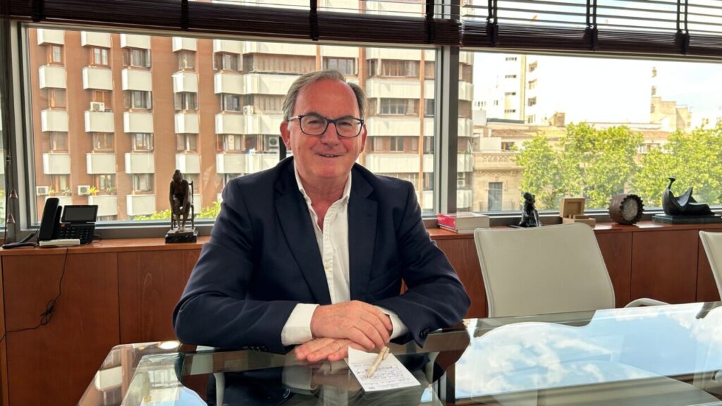 Francesc Fiol, presidente del CES Baleares durante la entrevista