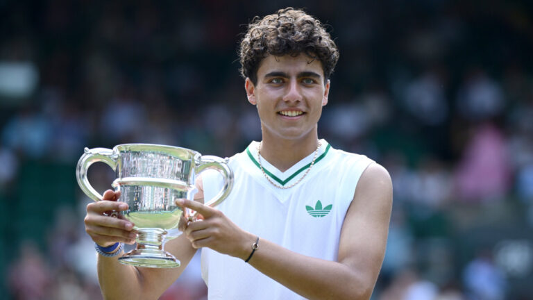 Una perla de la Rafa Nadal Academy levanta Wimbledon Júnior