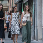Letizia, Leonor y Sofía disfrutan de una tarde de cine