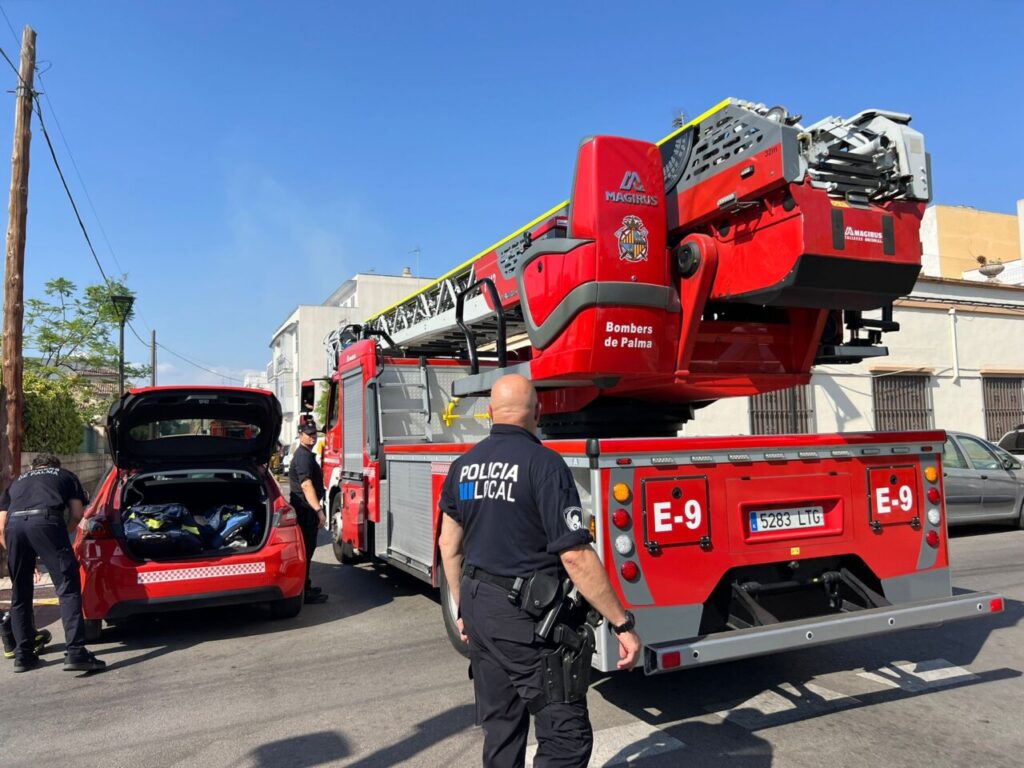 Nuevo incendio en una vivienda okupada de la calle pablo iglesias de Palma 14
