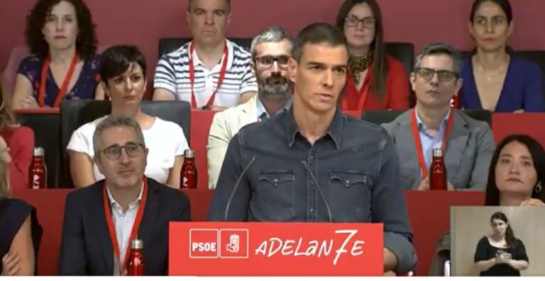Pedro Sánchez Congreso Federal