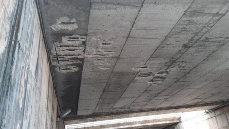 Estado puente vía de Cintura a la altura de Eusebi Estada