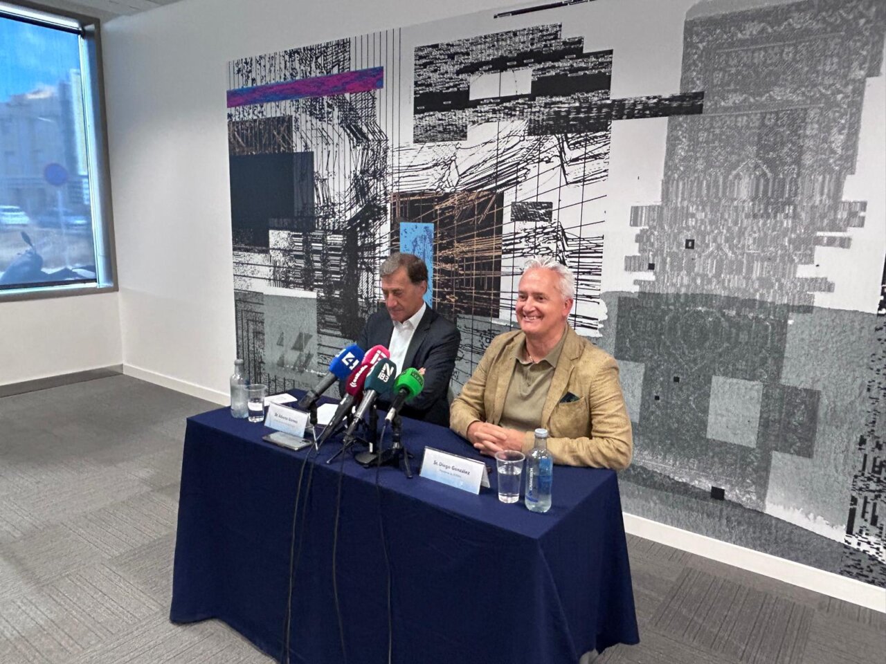 alberto gómez junto a Diego Gonzalez