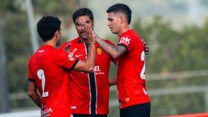 Un gol de Dani Luna da la victoria al Mallorca en el primer test de pretemporada