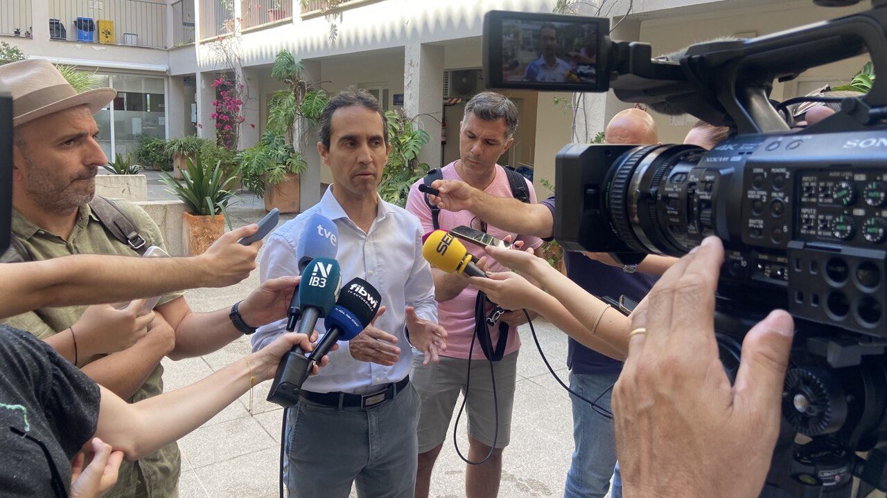 El conseller insular de Bienestar Social y presidente del IMAS, Guillermo Sánchez