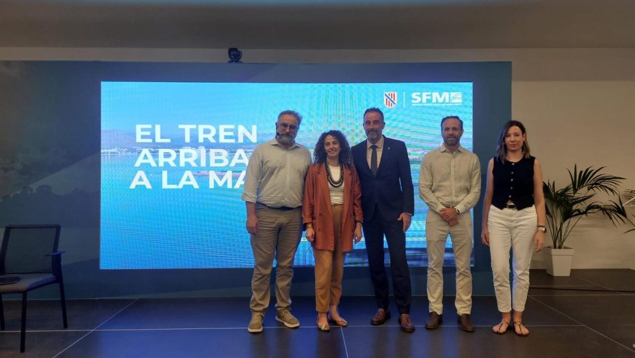 presentación tren sa pobla alcudia