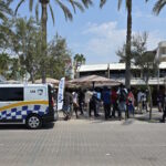 Un policía herido en la detención de un vendedor ambulante en Playa de Palma