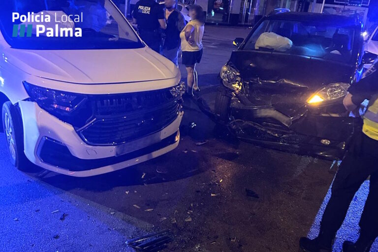 Accidente tráfico Palma