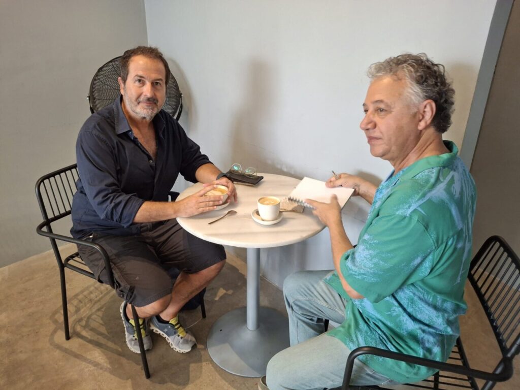 Antonio Fernández en su charla con MD Arte