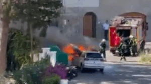 incendio coche Port de Sóller