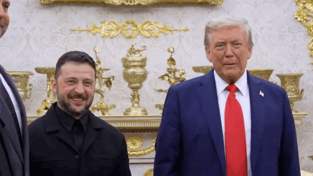 Zelenski y trump
