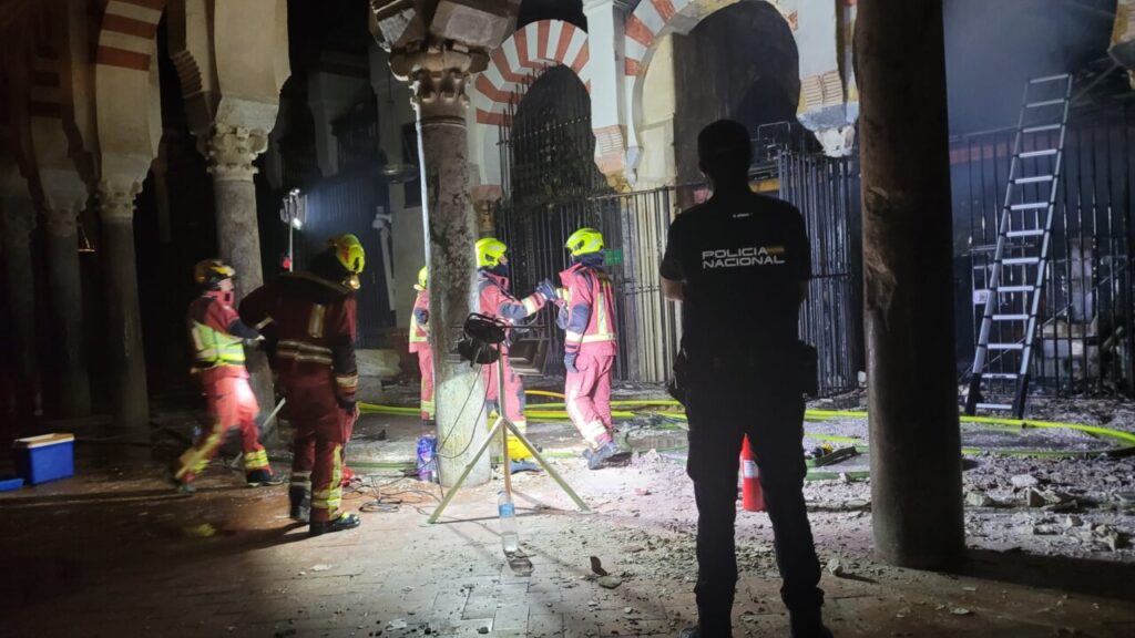 Incendio Mezquita Córdoba