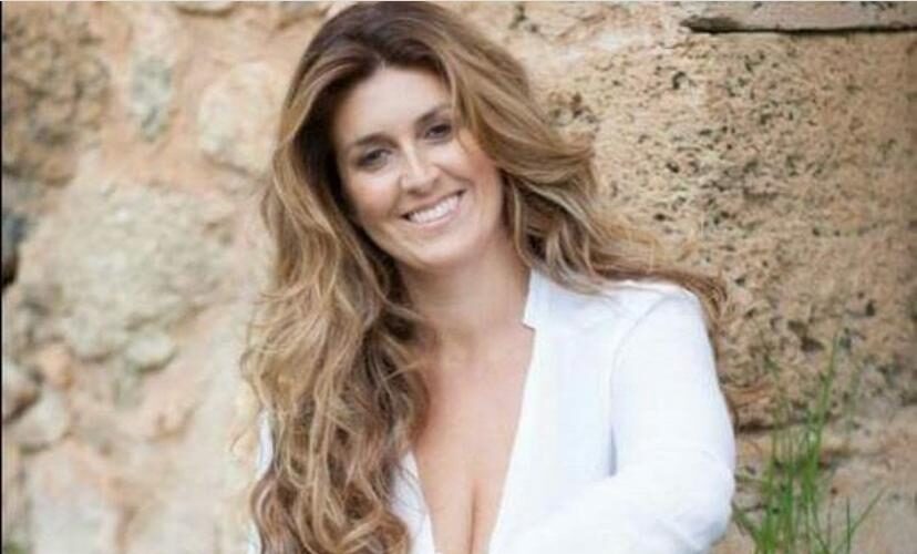 María Martínez Barceló posando