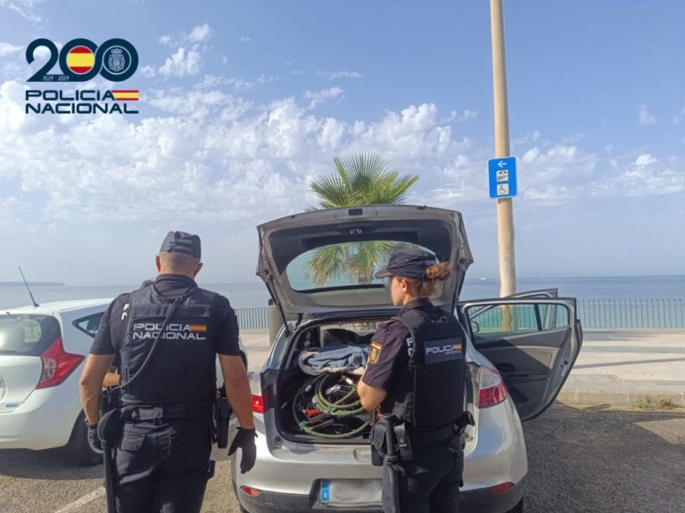 Policía Nacional en Playa de Palma
