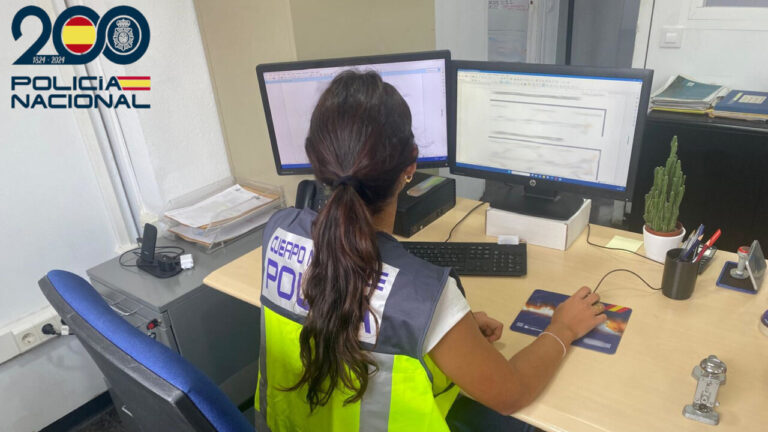 POLICIA NACIONAL ESTAFA