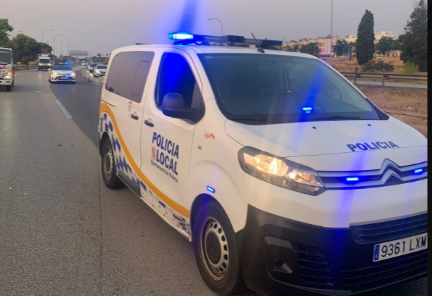 Policía Local inteviene en uno de los accidentes