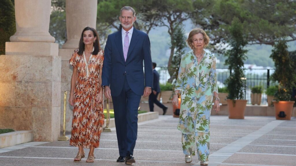 Doña Letizia, Don Felipe y Doña Sofía