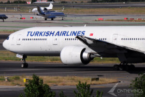 Avión de Turkish Airlines