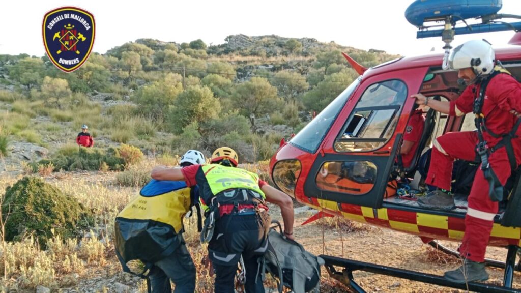 Rescatado un hombre de 66 años tras pernoctar desorientado en el Puig Major