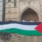 La bandera de Palestina en Dalt Murada - EUROPA PRESS