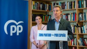 Marga Prohens y Alberto Núñez Feijóo / PP Baleares