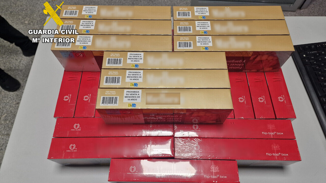 Detenida por robar 26 cajetillas de tabaco en el aeropuerto de Palma