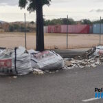 Vertido escombros en Polígono de Palma