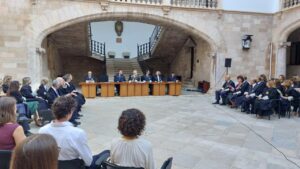 Acto de toma de posesión del nuevo presidente de la Audiencia Provincial de Palma, Gabriel Oliver