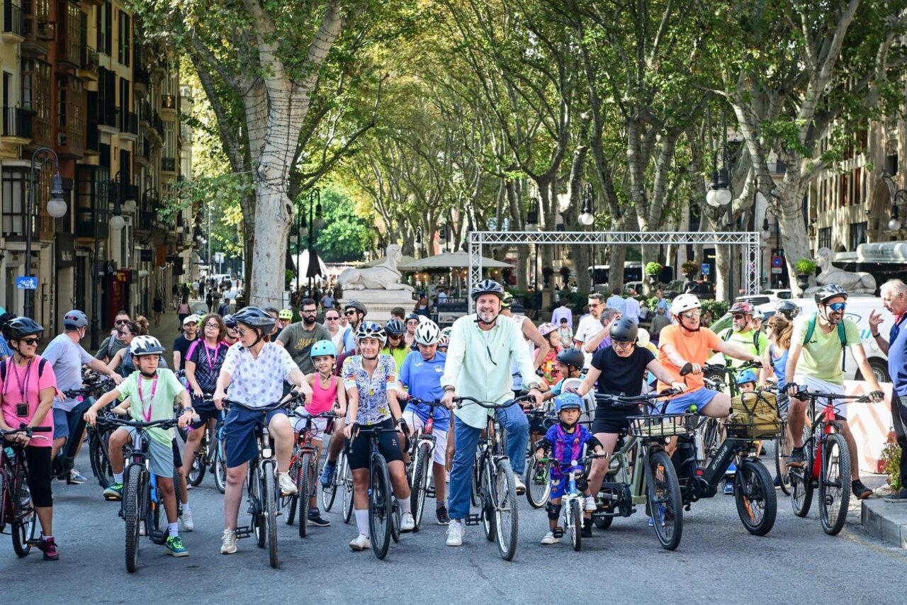 Bicicletada en Palma