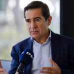 El presidente del BBVA, Carlos Torres, en una entrevista con EFE. EFE/Daniel González