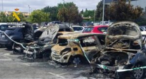 Sucesos. Cuatro detenidos por incendiar hasta diez coches en Son Servera y provocar 150.000 euros en daños